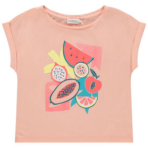 Camiseta manga corta estampado frutas Main Camiseta manga corta estampado frutas