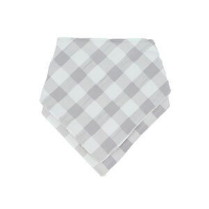 Bandana bebé set 2uds Vichy - Gris 