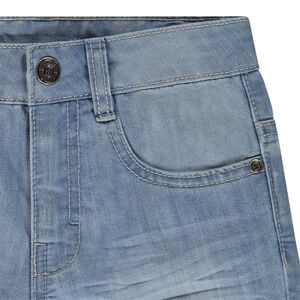 Bermudas de denim liso para niño 
