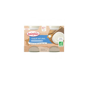 Pack 2 Yogures Naturales con leche de vaca 6M+  Main Pack 2 Yogures Naturales con leche de vaca 6M+