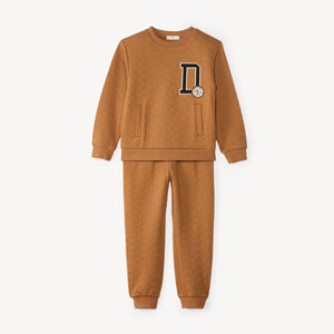 Conjunto de chándal acolchado para niño 