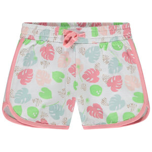 Short de deporte estampado fantasía para niña 