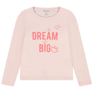 Camiseta de manga larga de punto con estampado para niña Main Camiseta de manga larga de punto con estampado para niña