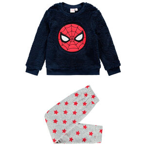 Pyjama en sherpa et polaire Spiderman pour enfant garçon Main Pyjama en sherpa et polaire Spiderman pour enfant garçon