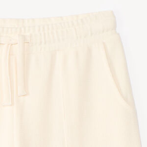 Pantalón de chándal amplio liso para niña 