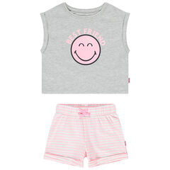 Pyjama T-shirt et Short print SmileyWorld pour fille , Orchestra