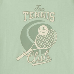 Camiseta de manga corta con estampado de tenis niño 