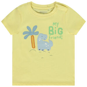 Camiseta manga corta motivo fantasía dinosaurio para bebé niño 