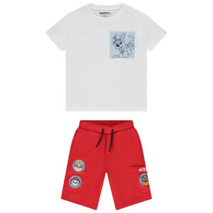 Conjunto corto 2 piezas Patrulla Canina para niño 