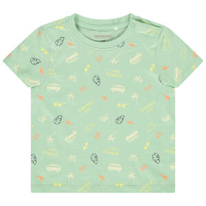 Camiseta de manga corta estampada para bebé niño 