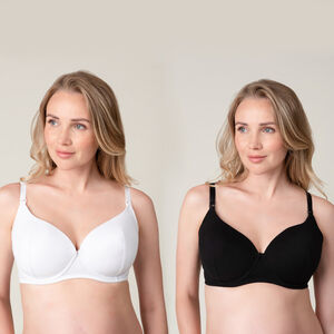 Sujetador de embarazo y lactancia con aros finos 