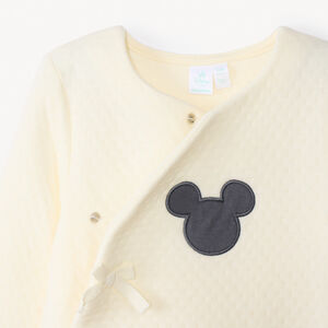 Mono largo liso con cierre cruzado efecto cache-cœur Mickey Disney para bebé 
