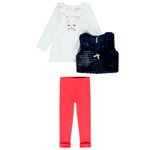 Conjunto 3 piezas estampado conejito Main Conjunto 3 piezas estampado conejito
