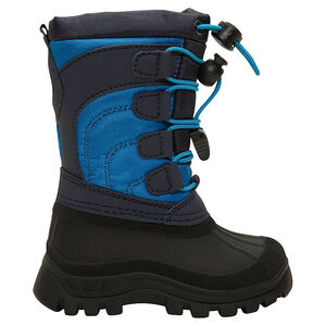 Botas de nieve para niño de nylon con protector de caucho y cremallera de la 20 a la 23 