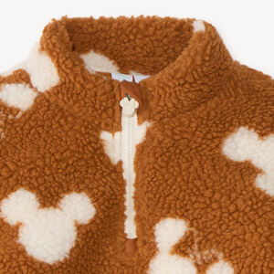 Sudadera de sherpa para bebé niña con estampado de Minnie Disney. 