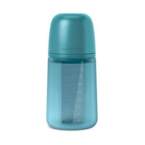 Biberón silicona Colour Essence 240ml azul intenso 