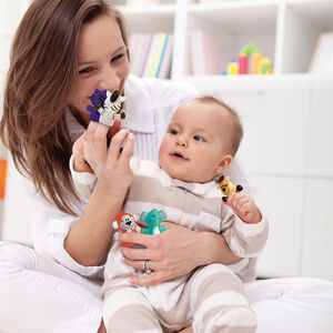 Marionnettes de doigts - Savane 