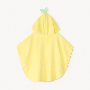 Capa de baño divertida en forma de limón para niña. 