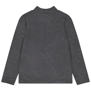 Sudadera de niño con cuello alto y estampado fantasía 