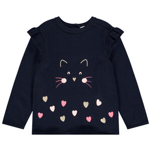 Jersey de algodón con estampado fantasía para bebé niña 