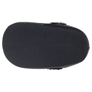 Zapatos merceditas con velcro lazo contrastado 