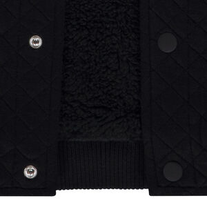 Chaleco teddy acolchado efecto color block para niño 