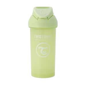 Vaso con pajita 360ml 6+meses verde cactus 