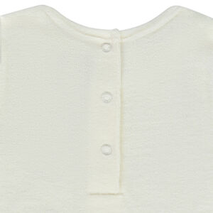 Pijama largo de 2 piezas de terciopelo para bebé niña 