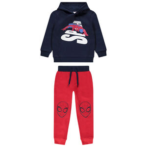 Ensemble en molleton sweat à capuche print Spiderman Marvel + jogging pour garçon Main Ensemble en molleton sweat à capuche print Spiderman Marvel + jogging pour garçon