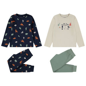 Pack de 2 pijamas de 2 piezas niño 
