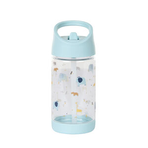 Botella de safari con pajita retráctil - 400ml 