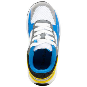 Zapatillas de estilo deportivo con aplicaciones que contrastan y suela de cuña 