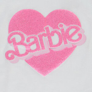 Camiseta de manga corta con estampado brillante de Barbie para niña  Main Camiseta de manga corta con estampado brillante de Barbie para niña