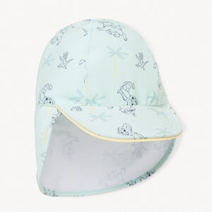 Gorra sahariana anti-UV estampada con El Rey León de Disney para bebé niño 