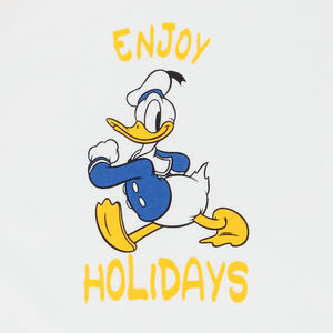 Pijama corto de jersey estampado de Donald Disney niño 