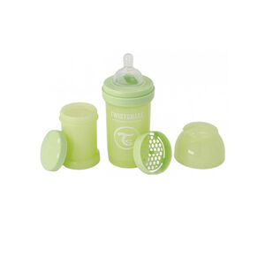 Biberón anticólicos 180ml - Verde Cactus 