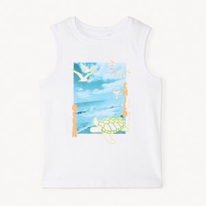 Playera de jersey con estampado para niño 