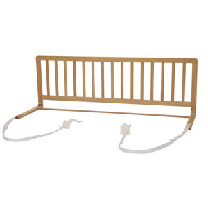 Barandilla de cama de madera de haya 120 x 40 cm 