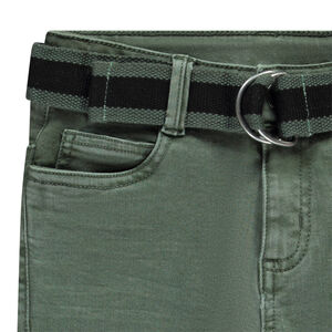 Vaqueros con cinturón desmontable para niño 