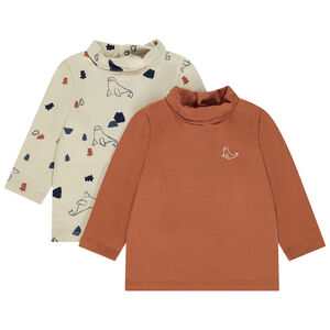 Pack de 2 peleles con estampado para bebé niño 