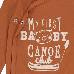 Pack de 5 bodies de manga larga con estampado de ourson para bebé niño 