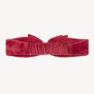 Diadema de nudo bicolor para bebé niña 
