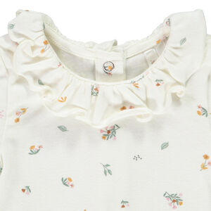 Conjunto de 2 piezas Body + Vestido de terciopelo para niña bebé 