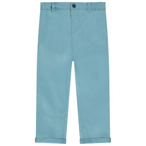 Pantalón de twill liso para bebé niño 