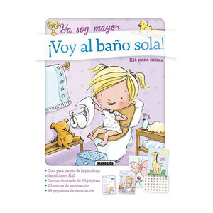 Libro ¡Voy al baño sola! +2 años 