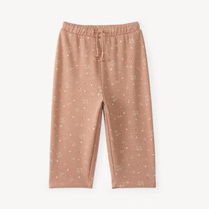 Pantalones de chándal forrados en sherpa para bebé niña 