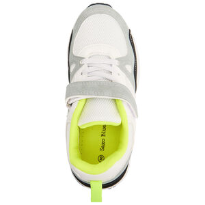 Zapatillas deportivas con cordones elásticos y velcro para niño 