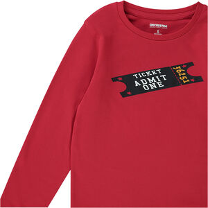 Pijama de 2 piezas de manga larga con estampado para niño 