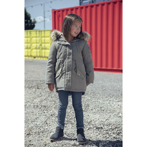 Parka forro sherpa motivo leopardo Main Parka forro sherpa motivo leopardo