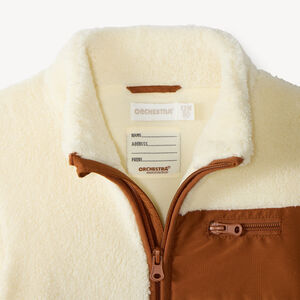 Chaqueta de sherpa para bebé niño 